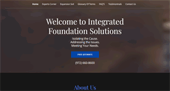 Desktop Screenshot of foundationsolution.com